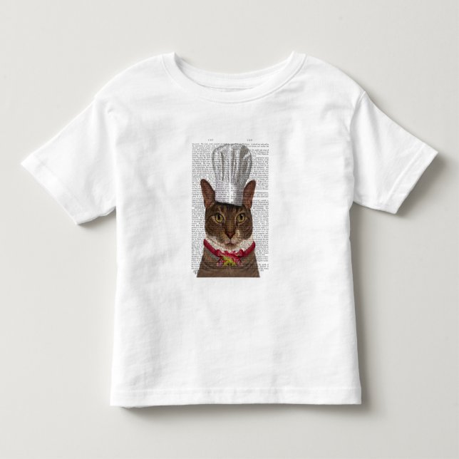 Cat Chef T Shirt (Framsida)