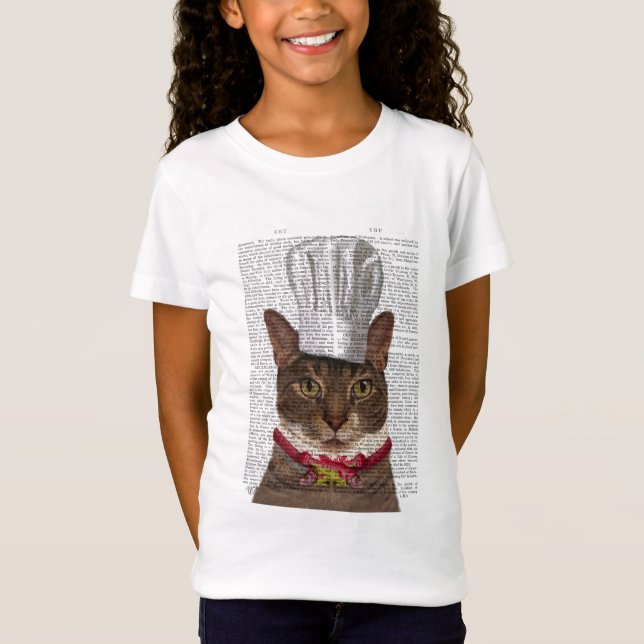Cat Chef T Shirt (Framsida)