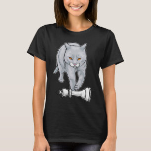 Cat Chess biet Kung Chess T Shirt