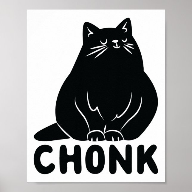 Cat Chonk Poster (Framsidan)