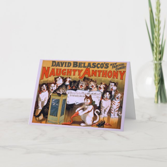 Cat Chorus! - Kort för hälsning (Framsida)