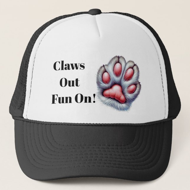 Cat Claw Hat – Cute & Fun Keps (Framsida)