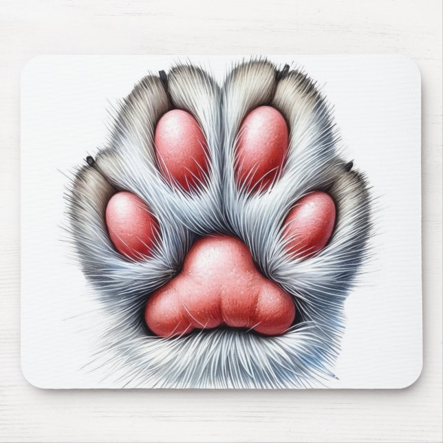 Cat Claw Mouse Pad – Cute & Fun Musmatta (Framsidan)