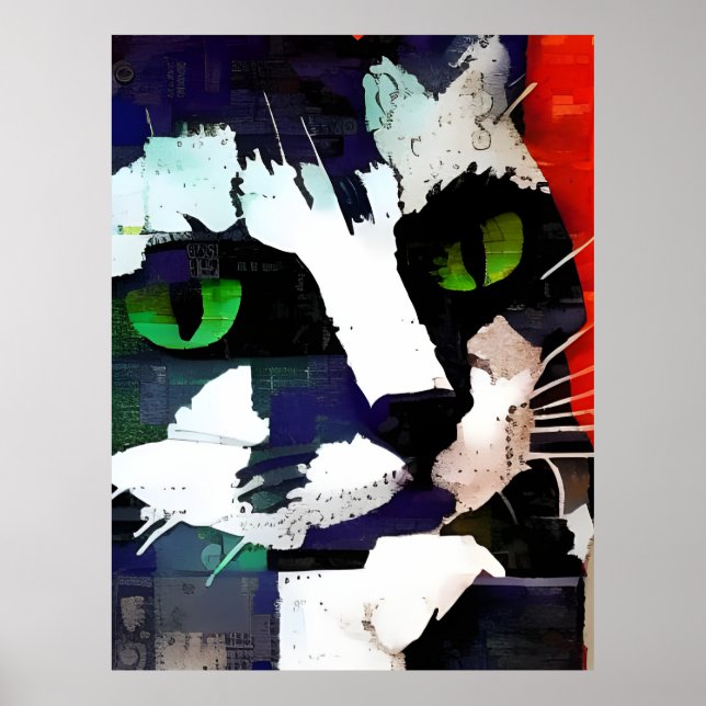 Cat Collage Poster (Framsidan)