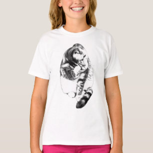 Cat Comfort, varje dag Stil T Shirt