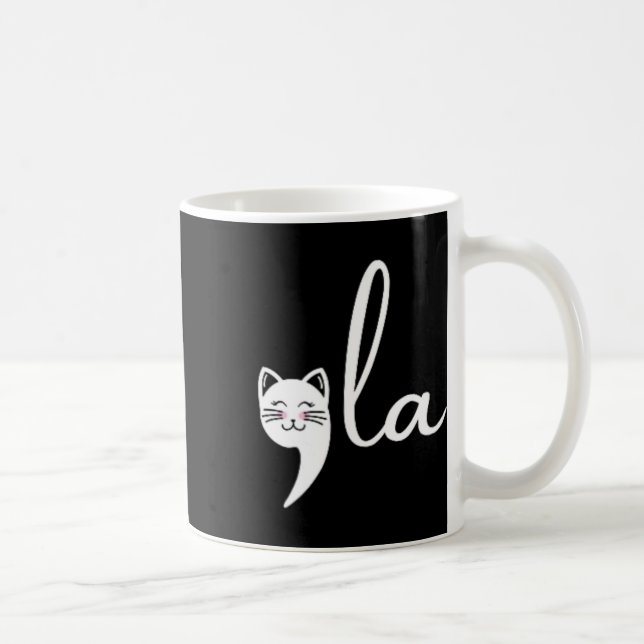 Cat Comma La Kamala Harris för president 2024 Elec Kaffemugg (Höger)