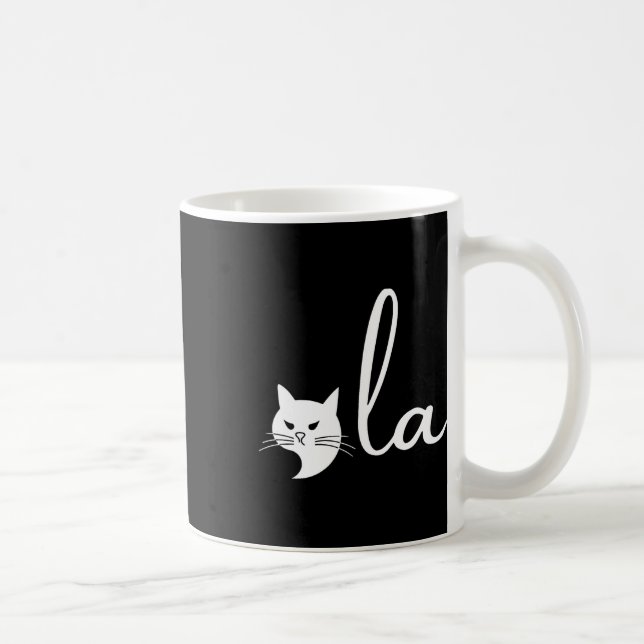 Cat Comma La Kamala Harris för president 2024 Elec Kaffemugg (Höger)