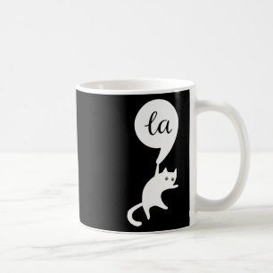 Cat Comma La Kamala Harris för president 2024 Elec Kaffemugg