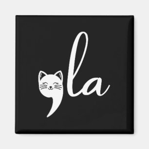 Cat Comma La Kamala Harris för president 2024 Elec Magnet