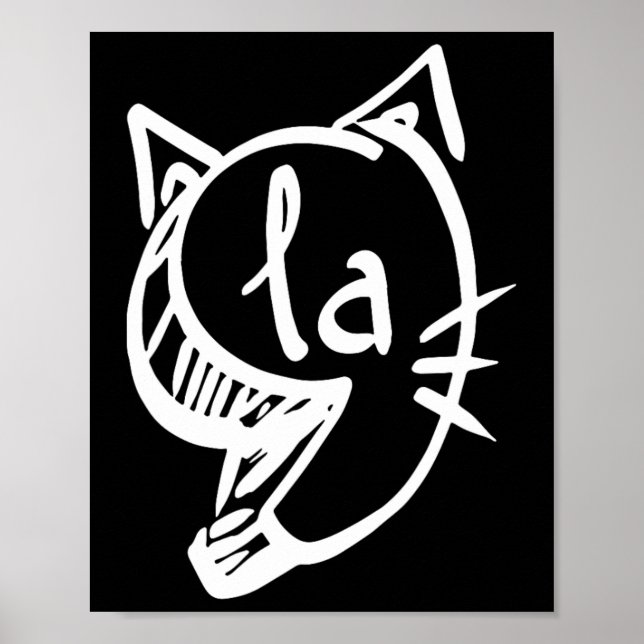 Cat Comma La Kamala Harris för president 2024 Elec Poster (Framsidan)