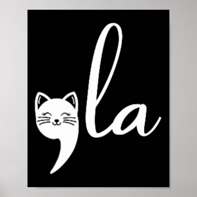Cat Comma La Kamala Harris för president 2024 Elec Poster (Framsidan)