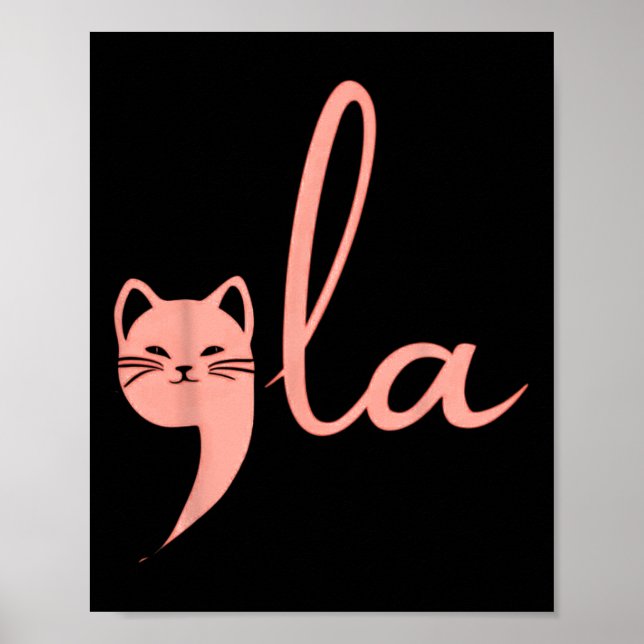 Cat Comma La Kamala Harris för president 2024 Elec Poster (Framsidan)