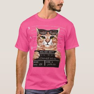 Cat Confession Police Board T Shirt