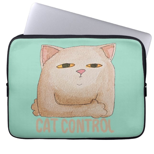 Cat Control Laptop Fodral (Framsidan)