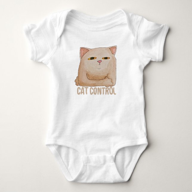 Cat Control T Shirt (Framsida)