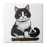 Cat cool kakelplatta<br><div class="desc">Cat cool, elegant, fashion and style</div>