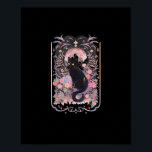 Cat Cottagecore Academia Goblincore Witch Goth Men Poster<br><div class="desc">Cat Cottagecore Academia Goblincore Witch Goth Men Women: A witchy cat design blending cottagecore and goblincore with gothic flair. Perfect for cat lovers. Mysterious,  elegant,  and charming.</div>