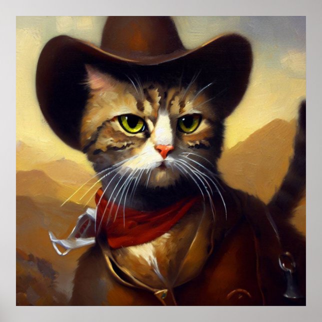 Cat Cowboy Poster (Framsidan)