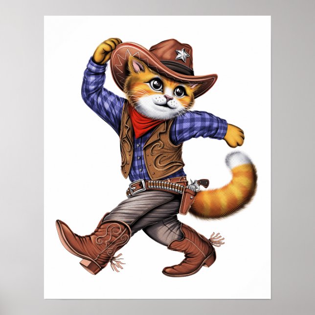 Cat Cowboy Poster (Framsidan)