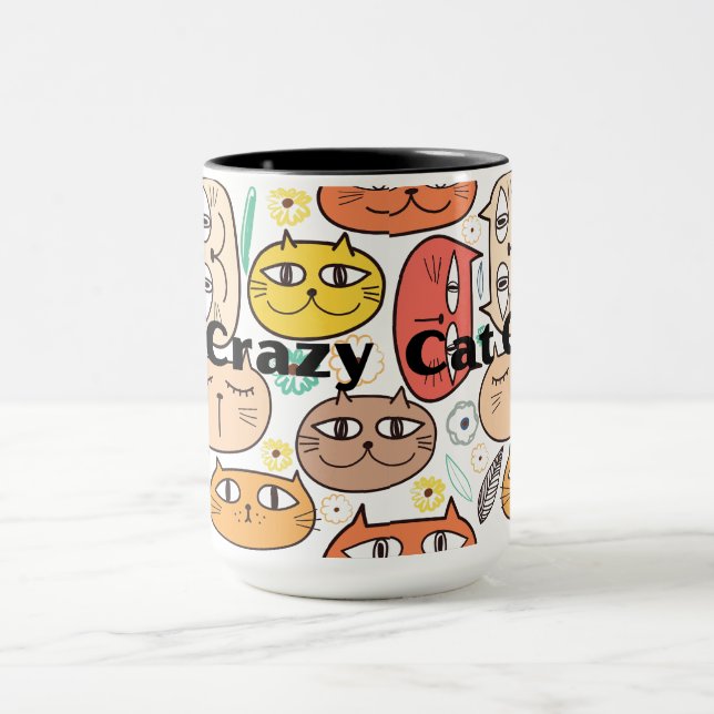 Cat Crazy Mugg (Center)