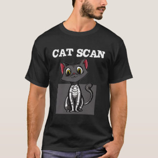 Cat Ct Scan Funny Radiology Technolog Radiologi T Shirt