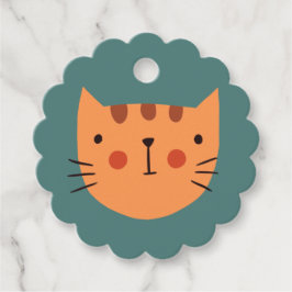 Cat Cute Gift Gåvor Etiketter