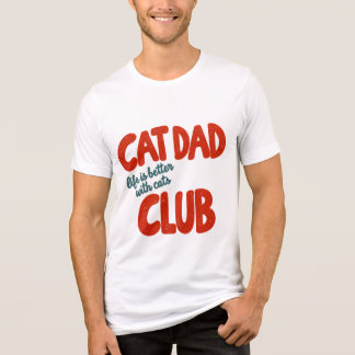 Cat Dad Club Vintage Retro T-Shirt – Livet Är Bätt