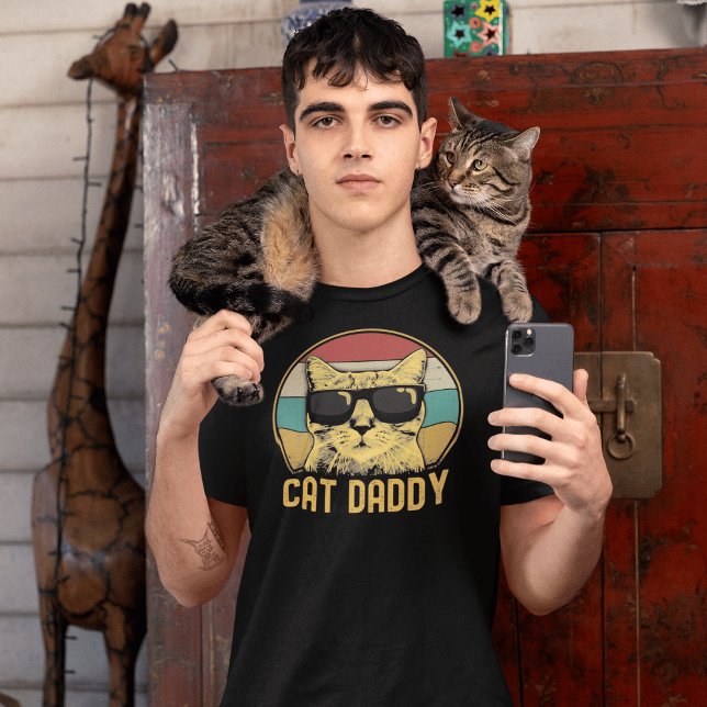 Cat Dad Funny Cat Lovers T Shirt (Skapare uppladdad)