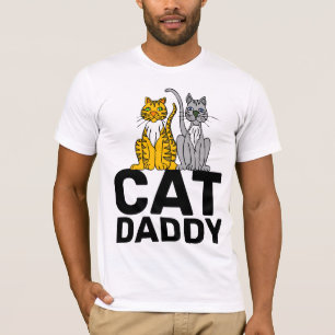 CAT-DADDY, CAT PAPPA, MANAR-SHIRTS OCH GYM-FARTYG T SHIRT