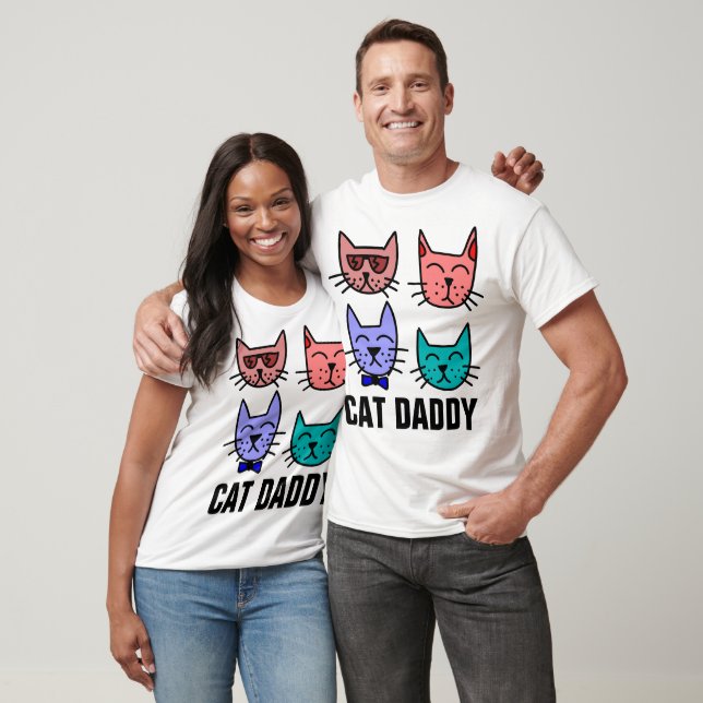 CAT DADDY PAPPA t-shirts (Unisex)