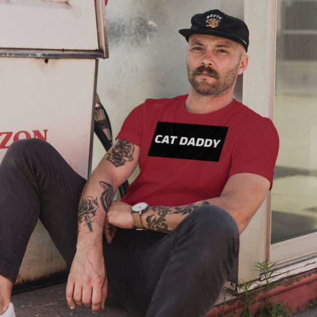 CAT DADDY PAPPA T-SHIRTS (Skapare uppladdad)