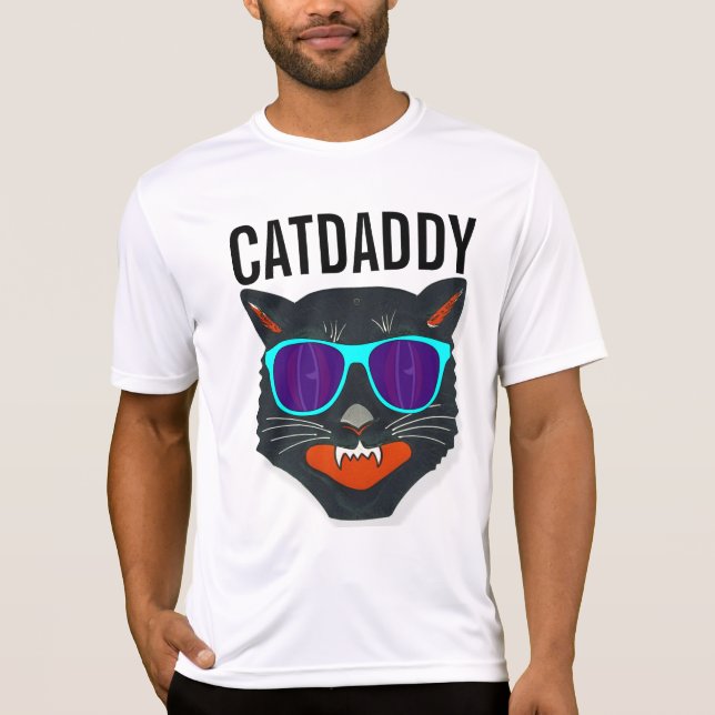 CAT DADDY PAPPA t-shirts (Framsida)