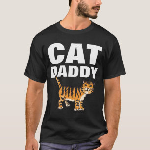 CAT DADDY Pappa T-shirts, funny Tee