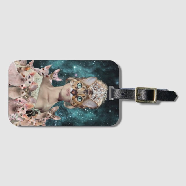 Cat Dam Bagagebricka (Framsida horisontal)