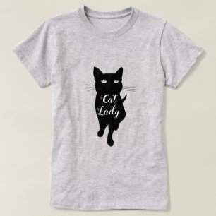 Cat Dam Black kattunge gothic cat T Shirt