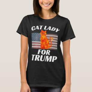 CAT DAM DAM FÖR TRUMP 2024 T-SHIRTS