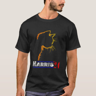 Cat Dam for Kamala Funny Cat 2024 Kamala Harris T Shirt