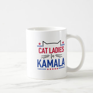 Cat Dam For Kamala Funny Cat 2024 President Kam Kaffemugg