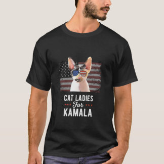 Cat Dam för Kamala Funny Cat 2024 President Kam T Shirt