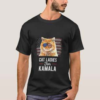 Cat Dam för Kamala Funny Cat 2024 President Kam T Shirt