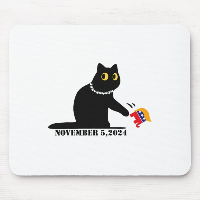 Cat Dam For Kamala Harris 2024 Musmatta (Framsidan)