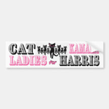 Cat dam för Kamala Harris