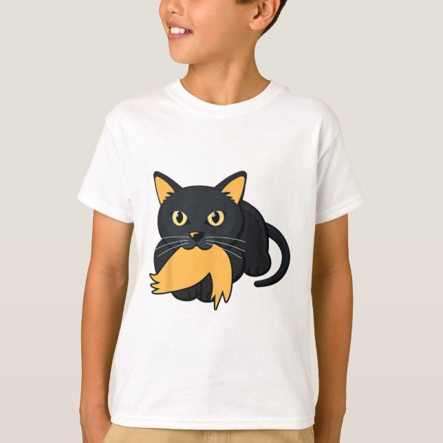 Cat Dam For Kamala Harris Donald Trump 2024 Sar T Shirt (Framsida)