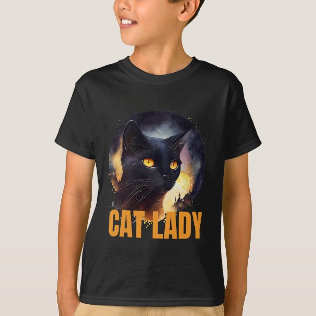 Cat Dam för Kamala Harris unika utformning T Shirt (Framsida)