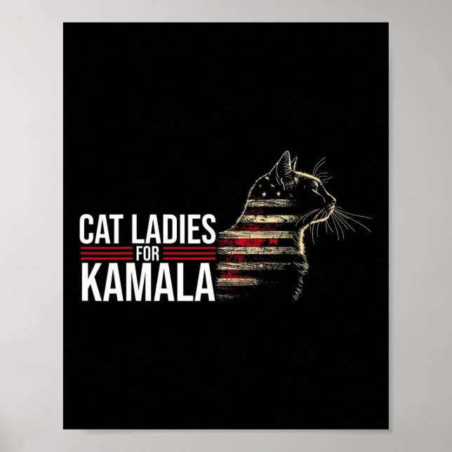 Cat Dam för Kamala Poster (Framsidan)