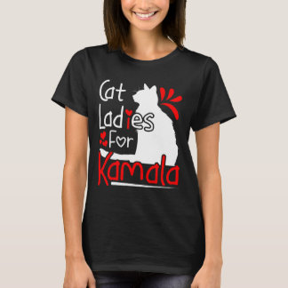 Cat Dam för Kamala Silhouette Graphic T Shirt