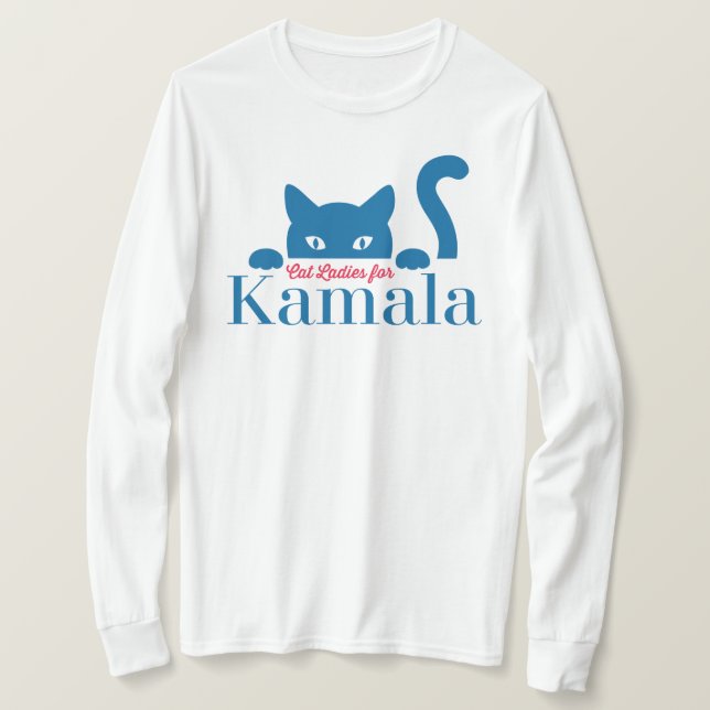 Cat Dam för Kamala T-Shirt (Design framsida)