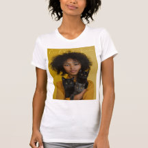 Cat Dam för Kamala T-Shirt