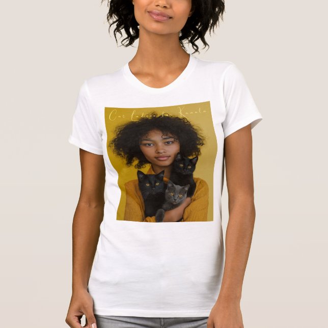 Cat Dam för Kamala T-Shirt (Framsida)