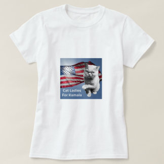Cat Dam för Kamala t-shirt
